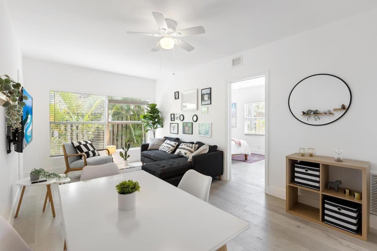 Charming 2 Bedroom Apartment In Victoria Park Fort Lauderdale Exterior foto